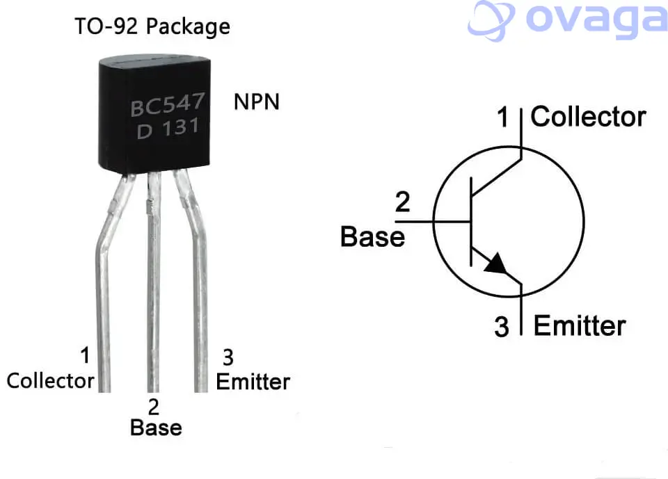 Types of 547 Transistors: Pinout, Specifications, Working Principle ...