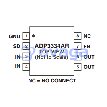 ADP3334AR  pin out